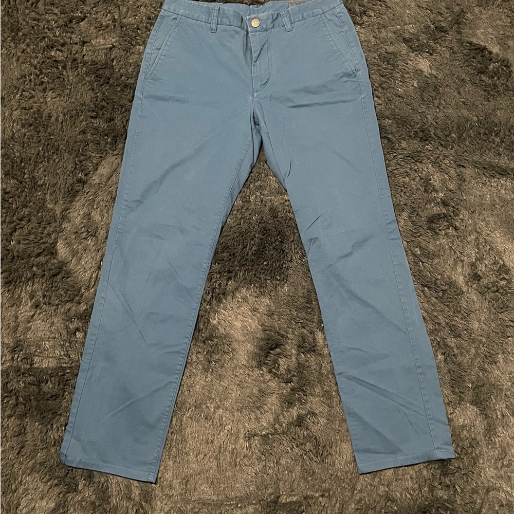 Bonobos Men's Blue Chino Golf Pants. Size: Slim W32 L32